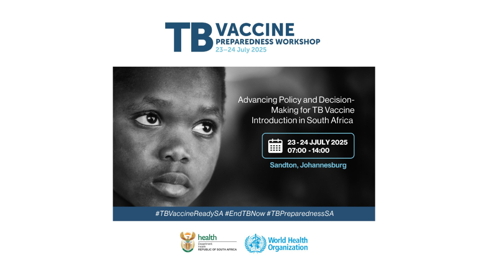 TB Vaccine Preparedness Workshop: Meet the Experts Shaping South Africa’s TB Vaccine Future