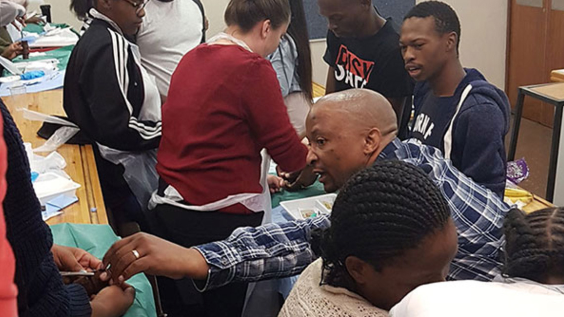 Clinical Associate Students Undergo VMMC Training at University of Pretoria