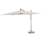 Square Aluminium Cantilever Umbrella