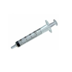 Syringe 3-Part 2ml Luer Slip - (100/Box)