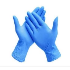 Blue Nitrile Surgical Gloves (100)