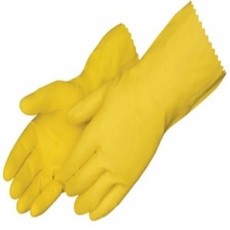Yellow Household Cleaning Gloves
