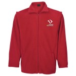 Gents Ultra Micro Fleece Zip-Off Sleeves Jacket