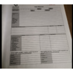 Site Visit Record Books