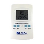 Zeal Temperature and Humidity Digital Hygrometer PH1000
