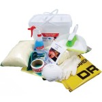 Biohazard spill kit