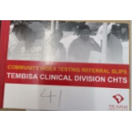 Community Index Testing Referral Slips