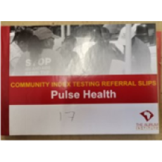 Community Index Testing Referral Slips PH
