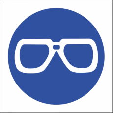 Eye Protection Safety Sign