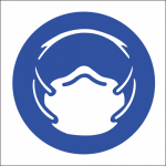 Dust Mask Protection Safety Sign