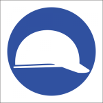Head Protection Safety Sign