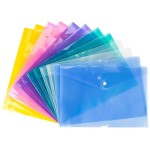 Butterfly Clear A4 Carry Folders